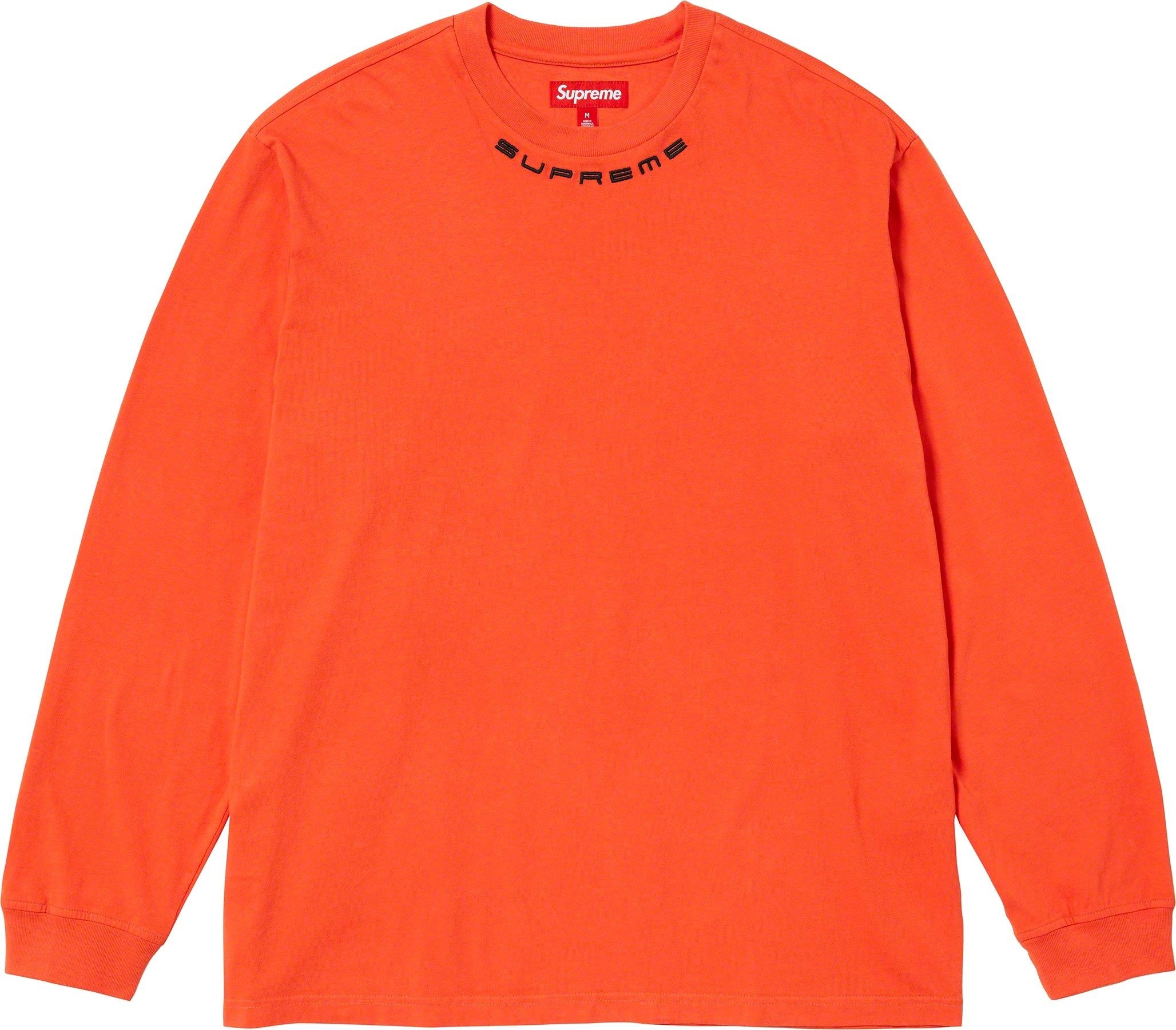 Collar Logo L/S Top view 9